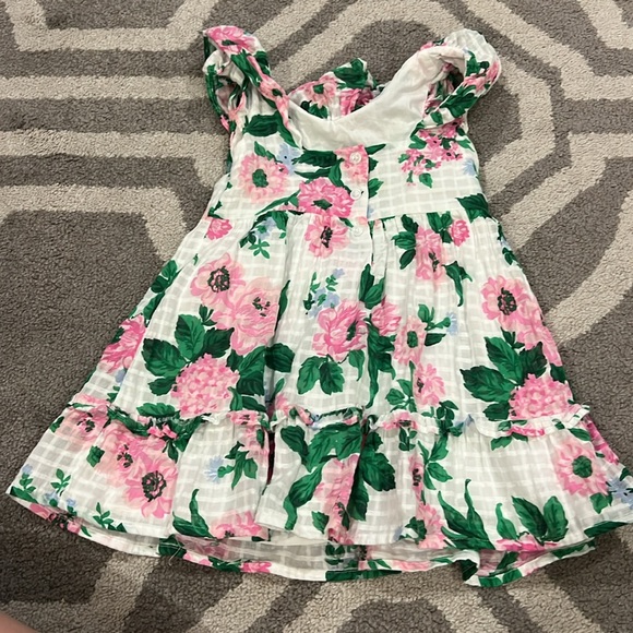 Like new Janie and Jack Floral Dress—worn twice - Picture 3 of 3